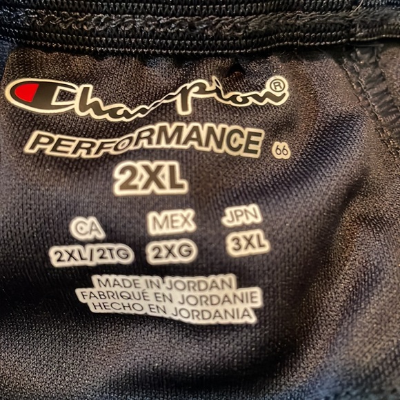 NWT Champion Performance Vapor Men’s X-Temp Navy XXL Training Short - Picture 14 of 16